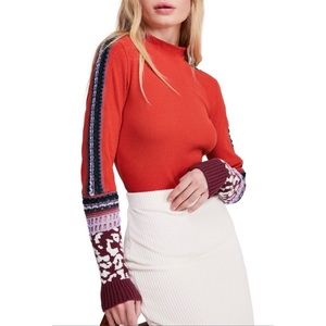 Free People Switch it up Cuffs top